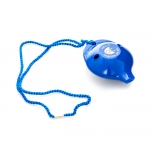 Image links to product page for Rainbow 4-hole Ocarina, Blue, Key D