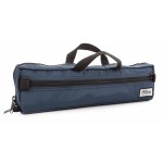 Image links to product page for Altieri FLCC-CF-NA C-foot Flute Case Cover, Navy