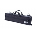 Image links to product page for Altieri FLCC-CF-BK C-foot Flute Case Cover, Black