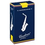 Image links to product page for Vandoren SR212 Traditional Alto Saxophone Reeds Strength 2, 10-pack