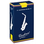 Image links to product page for Vandoren SR211 Traditional Alto Saxophone Reeds Strength 1, 10-pack