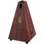 Image links to product page for Wittner 845111 Plastic Pyramid Metronome, Mahogany Finish