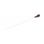 Image links to product page for Mollard S14PW Conducting Baton - Pear-shaped Purpleheart Handle, 14” White Shaft