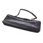 Image links to product page for Trevor James 3504 Straight Head Alto Flute Case Cover, Black