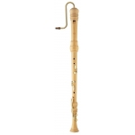 Image links to product page for Moeck 4520 "Rottenburgh" Unstained Maple Bass Recorder