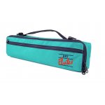 Image links to product page for Just Flutes Nylon C-foot Flute Case Cover, Aqua Blue