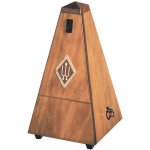 Image links to product page for Wittner 813M Pyramid Metronome with Bell, Wood, Matt Silk Walnut Finish