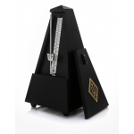 Image links to product page for Wittner 816M Pyramid Metronome, Wood Casing, with Bell, Matt Black