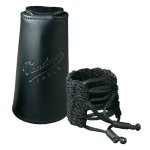 Image links to product page for Vandoren LC31L Clarinet Klassik Ligature with Leather Cap