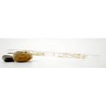 Hall Crystal Flute 11291 Bristol Celtic Inline Glass Piccolo in C 