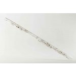 Image links to product page for Hall 21701 Crystal Flute in G, Offset, White Lily