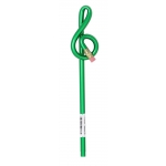 Image links to product page for Bentcil Treble Clef Shaped Pencil, Green