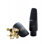 Image links to product page for JodyJazz HR* 8M Hard Rubber Alto Saxophone Mouthpiece