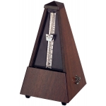 Image links to product page for Wittner 804 Pyramid Metronome, Solid Wood, Highly-Polished Walnut