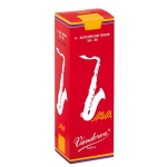 Image links to product page for Vandoren SR2735R Java Red Tenor Saxophone Reeds Strength 3.5, 5-pack