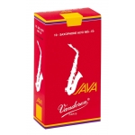 Image links to product page for Vandoren SR262R Java Red Alto Saxophone Reeds Strength 2, 10-pack