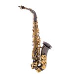 JP045B Alto Saxophone, Black Lacquer with Gold Plated Keys