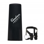 Image links to product page for Vandoren LC52BP M/O Eb Clarinet Black Ligature & Cap