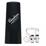 Image links to product page for Vandoren LC52SP M/O Eb Clarinet Silver-plated Ligature & Cap