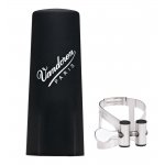 Image links to product page for Vandoren LC53SP M/O Alto Clarinet Silver-plated Ligature & Cap
