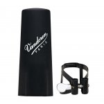Image links to product page for Vandoren LC54BP M/O Bass Clarinet Black Ligature & Cap