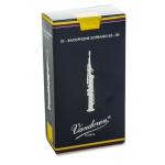 Image links to product page for Vandoren SR202 Traditional Soprano Saxophone Reeds Strength 2, 10-pack
