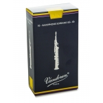 Image links to product page for Vandoren SR201 Traditional Soprano Saxophone Reeds Strength 1, 10-pack