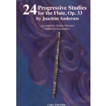 Image links to product page for 24 Progressive Studies for the Flute, Op.33