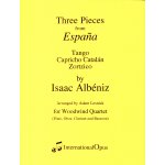 Image links to product page for Three Pieces from España for Wind Quartet