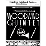 Image links to product page for Capricho Catalan & Zortico from España [Wind Quintet]
