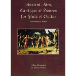 Image links to product page for Ancient Airs, Cantigas and Dances [Flute and Guitar] (includes CD)