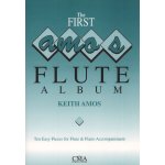 Image links to product page for The First Amos Flute Album for Flute and Piano