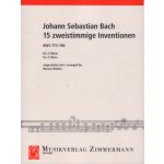 Image links to product page for 15 Two-Part Inventions arranged for Two Flutes, BWV772-786