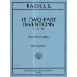 Image links to product page for 15 Two-Part Inventions for Two Flutes, BWV772-786