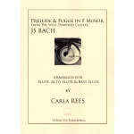 Image links to product page for Prelude & Fugue in F minor for Flute, Alto Flute and Bass Flute
