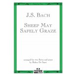 Image links to product page for Sheep May Safely Graze for Two Flutes and Piano, BWV208