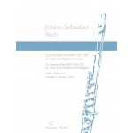 Image links to product page for Six Sonatas after BWV 525-530 for Flute and Harpsichord Obbligato, Vol 2