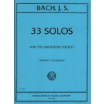 Image links to product page for 33 Solos for the Virtuoso Flutist