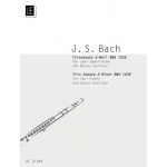 Image links to product page for Trio Sonata in D minor for Flute, Violin and Continuo, BWV1036