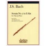 Image links to product page for Sonata No.2 in E-flat for Flute and Piano, BWV1031