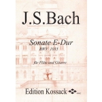 Image links to product page for Sonata in E major, BWV1035