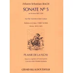 Image links to product page for Sonata in E minor for Flute and Piano, BWV1034