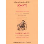 Image links to product page for Sonata in G minor for Flute and Basso Continuo, BWV1020