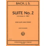 Image links to product page for Suite No. 2 in B minor for Flute and Piano, S. 1067
