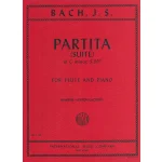 Image links to product page for Partita (Suite) in C minor for Flute and Piano, BWV997