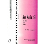 Image links to product page for Ave Maria x 3 [Flute and Piano]