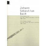 Image links to product page for Trio Sonata in G major for 2 Flutes and Continuo, BWV1039