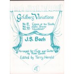 Image links to product page for Goldberg Variations for Flute and Guitar
