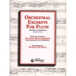 Image links to product page for Orchestral Excerpts for Flute with Piano Accompaniment, Vol 1