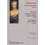 Image links to product page for Sonata in A minor for Flute and Basso Continuo